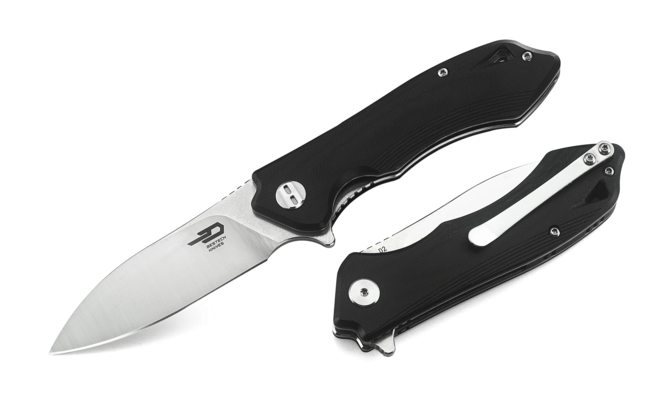 Bestech BELUGA D2, Stonewash+Satin, G10 BG11D-2 - KNIFESTOCK