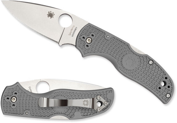 Spyderco Native 5 Lightweight Gray Maxamet C41PGY5 - KNIFESTOCK