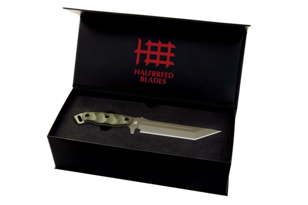 Halfbreed Blades Medium Infantry Knife - Fixed Blade MIK-05P ODG - K340 - KNIFESTOCK