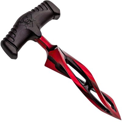 United Cutlery M48 CYCLONE PUSH DAGGER RED UC3427RD - KNIFESTOCK