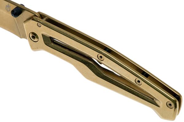 GERBER Paralite Framelock Champagne/Albastru G3624 - KNIFESTOCK