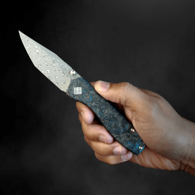 Ocaso Delos Dark Matter Blue 12IBL - KNIFESTOCK