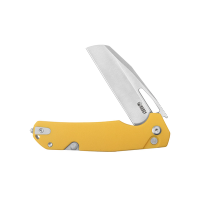 Kubey 10-8 Satin 14C28N ,Yellow G10 KU363C - KNIFESTOCK