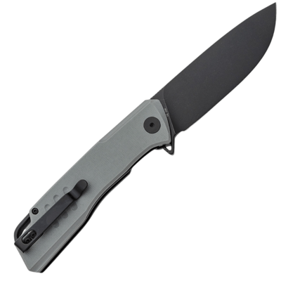 Petrified Fish PFB02 Loco Black Stonewashed D2 Gray G10 PFB02GADW - KNIFESTOCK