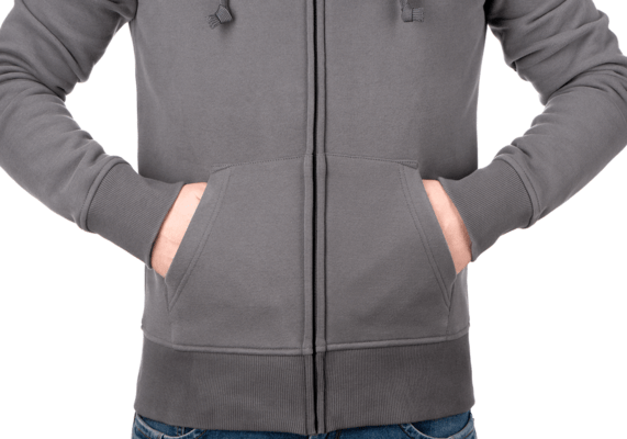 CLAWGEAR  CG Logo Zip Hoodie Wolf Grey  XL TMH34257 - KNIFESTOCK