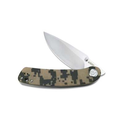 KUBEY Momentum Sherif Manganas Design Couteau Pliant à Liner Lock Manche Camo G10 KU344D - KNIFESTOCK