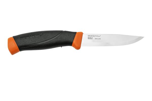MORA Companion (S) Burnt Orange Messer mit feststehender Klinge 10 cm 14073 - KNIFESTOCK