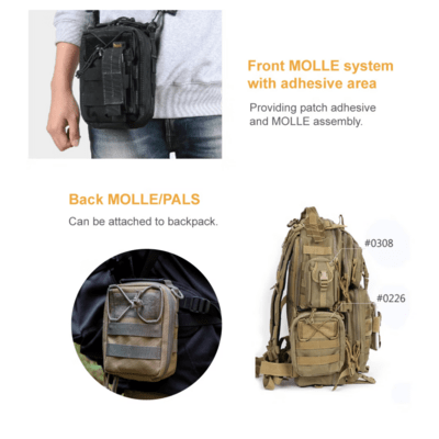 Magforce Tool Bag 5x7 Khaki #0226K - KNIFESTOCK