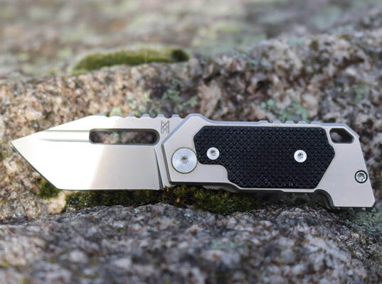 Midgards Messer Utgard Nano Folder Black Balance Line 01MG001 - KNIFESTOCK