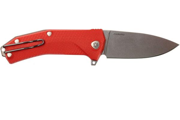 Lionsteel Liner Lock Sleipner Blade, ORANGE  G10 handle, IKBS KUR OR - KNIFESTOCK