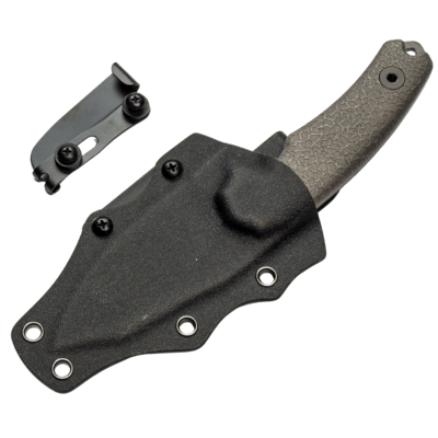 Kunwu STIFFY D. KNFS Limited Edition 50pcs VANADIS 4 Stonewashed + Honeydew Titanium Stonewashed - KNIFESTOCK