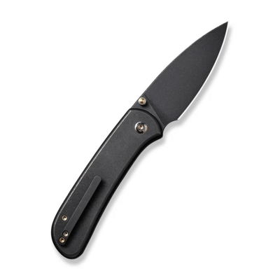 WE Knife Qubit Black Titanium Handle WE22030F-1 - KNIFESTOCK