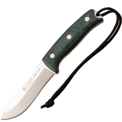 Joker KNIFE BEAR TS1 FIST GREEN JUTE SHEET 11 CM CV140 - KNIFESTOCK