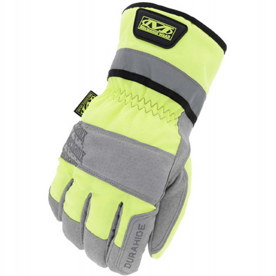 Mechanix Coldwork Leather Gauntlet Hi-Viz, LG - KNIFESTOCK