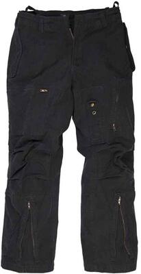 Mil-Tec PANTALON DE PILOTE COTON PRÉLAVÉ noir S 11502102-902 - KNIFESTOCK