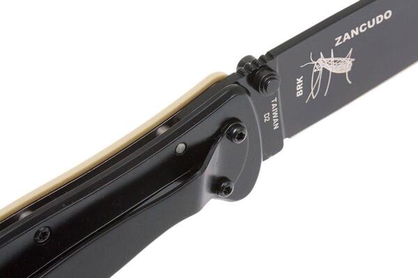 BRK-Esee Zancudo Framelock Tan/Blk D2 BRKR2DTB - KNIFESTOCK