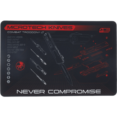 Microtech COMBAT TROODON BLACK MAT-CT - KNIFESTOCK