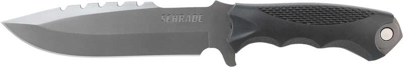 Schrade Cu Lamă Fixă 8Cr13MoV Oțel, Full Tang, Orificiu pentru Șnur, Cuțit Detașabil - KNIFESTOCK