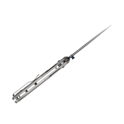 Kizer Tycho S45VN Titanium &amp; Fat Carbon - KNIFESTOCK