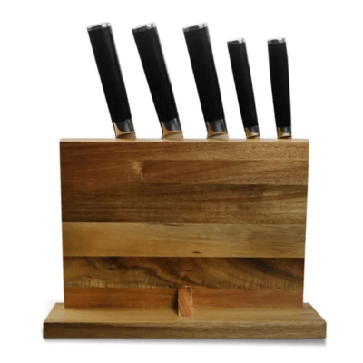 XINZUO magnetic knife block acacia wood  carton box QX0-01 - KNIFESTOCK