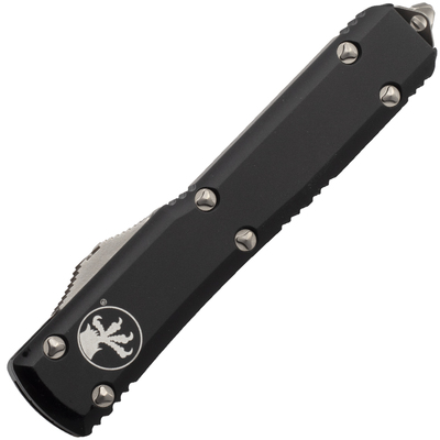 MICROTECH Ultratech T/E Stonewash Full Serrated 123-12 - KNIFESTOCK