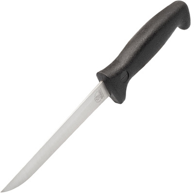 Mikov Vykrvovací nůž v černé barvě rovný 15 cm - KNIFESTOCK