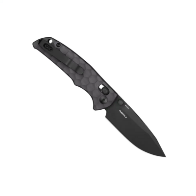 Oknife Rubato 3 (Gunmetal Grey) 154CM Aluminiu 7,5 cm cuțit de închidere gri - KNIFESTOCK