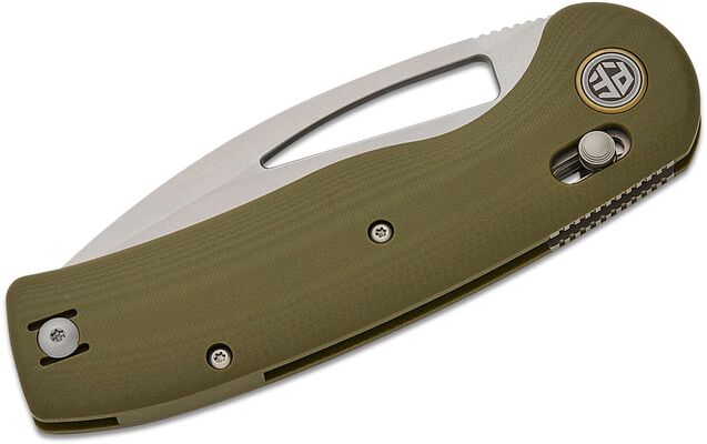 Petrified Fish PFP13 Viper K110 stonewash Green G10 PFP13GRW - KNIFESTOCK