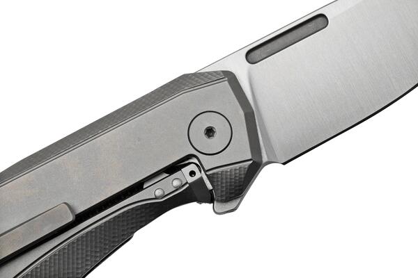 Lionsteel NANO, Folding knife MagnaCut blade, NATURAL Canvas handle  NA01 CVN - KNIFESTOCK