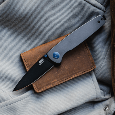 SOG TWITCH III / GUNMETALLGRAU + BLAU + SCHWARZ / BLISTERPACKUNG SOG-11-15-03-43 - KNIFESTOCK