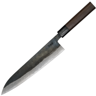 Dellinger Knife Gyuto/Chef Knife 210 mm - KIYA Suminagashi Damascus 11 layers - KNIFESTOCK