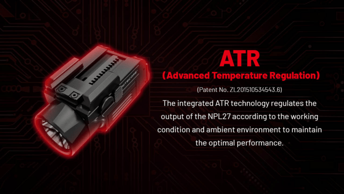 Nitecore Flashlight NPL27 - KNIFESTOCK