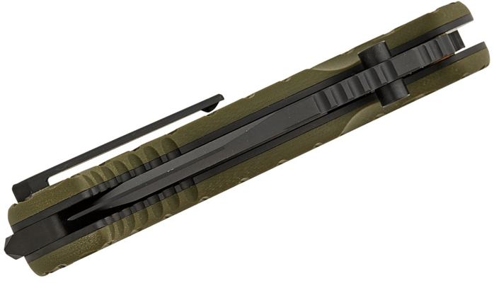 Halfbreed Blades Large Bush Folder - Folding Blade LBF-01 Gen-2 ODG - CPM 3V - KNIFESTOCK
