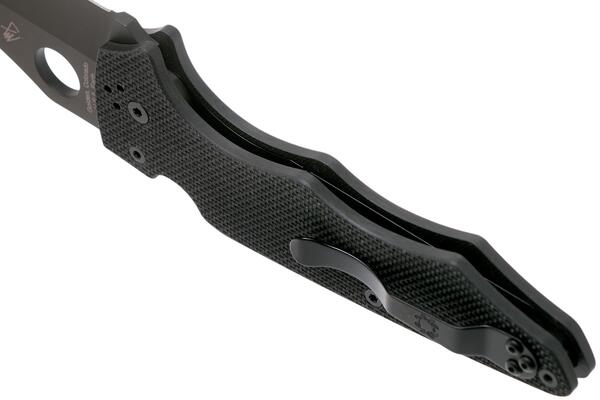 Spyderco YoJumbo G-10 Black C253GPBBK - KNIFESTOCK