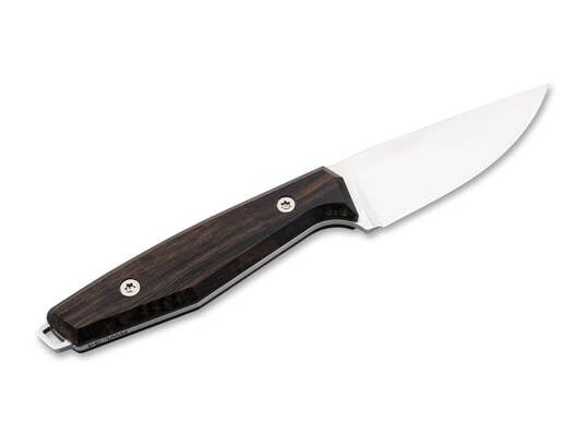 Böker Manufaktur Solingen Daily Knives AK1 Droppoint Grenadill pevný nôž 7,6cm (125502) - KNIFESTOCK