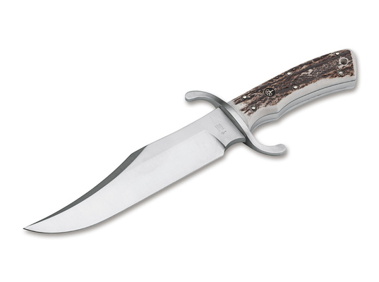 Böker Manufaktur 121547HH Bowie N690 Hirschhorn - KNIFESTOCK