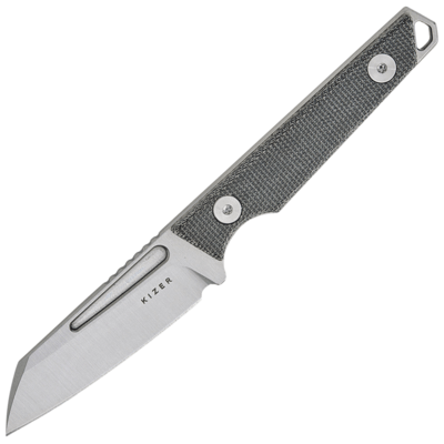 Kizer Phasmids AEB-L, Satin, Micarta 1079A3 - KNIFESTOCK