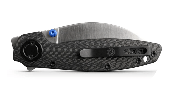 Vosteed Shilin Cutter Elmax Satin Black Carbon Fiber A2810 - KNIFESTOCK