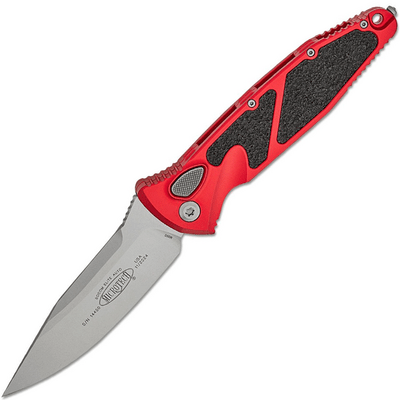 Microtech SOCOM ELITE S/E-A STONEWASH STANDARD RED 160A-10RD - KNIFESTOCK