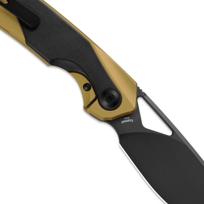 Kizer Topsail M390,Matt DLC-Ultra,Titanium&amp;Zirconium - KNIFESTOCK