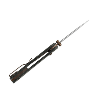 Kizer T1 BD Nitro-V,Sunset Metal PVD,Norplex UltreX™ Micarta - KNIFESTOCK