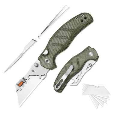 Kizer C01C Uti 2 5Cr15MoV Micarta - KNIFESTOCK