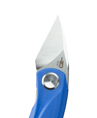 Bestech TULIP 14C28N, Satin+stonewash, Blue G10 BG38D - KNIFESTOCK