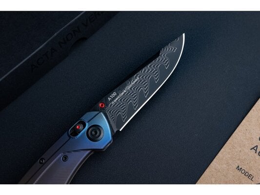 Anv Knives A100 ff El Core - DLC, and Lock, Ti - KNIFESTOCK