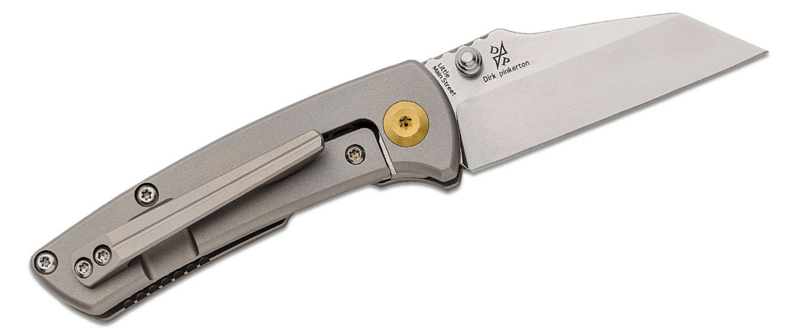 Kansept Little Main Street Stonewashed CPM-S35VN Satin Titanium K2015A1 - KNIFESTOCK