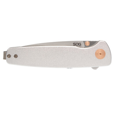 SOG TWITCH III / SATIN + ROSE GOLD + POLISHED /  BLISTER PACK SOG-11-15-02-43 - KNIFESTOCK