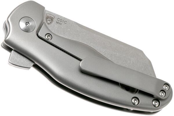 Kizer C01c Mini Sheepdog Gray Titanium - Ki3488A1 - KNIFESTOCK