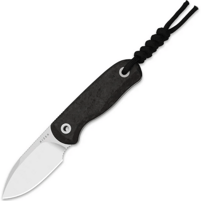 Kizer Drop Bear Fix M390,Satin,CF - KNIFESTOCK