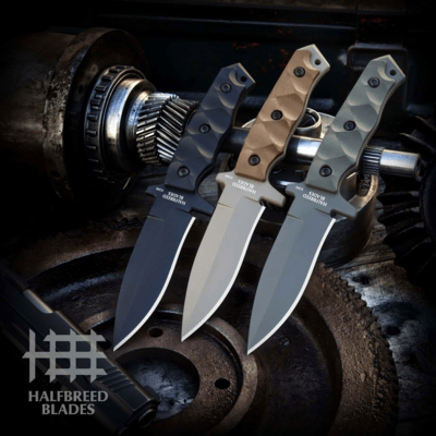 Halfbreed Blades Medium Clearance Knife - Fixed Blade MCK-01 ODG - K340 - KNIFESTOCK