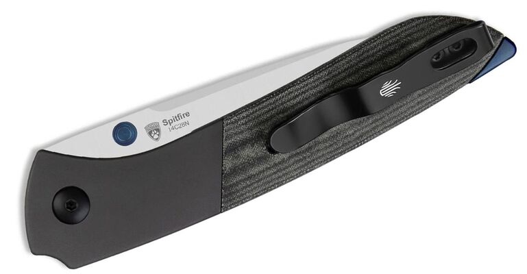 Kizer Spitfire 14C28N Aluminum+Micarta V3690A1 - KNIFESTOCK